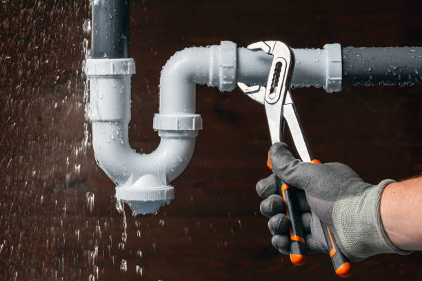 Professional Plumbing technician working in Round Top, TX
